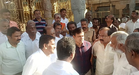 பழனி மலைக் கோயில் குடமுழுக்கு விழாவில் தமிழில் மந்திரங்கள்