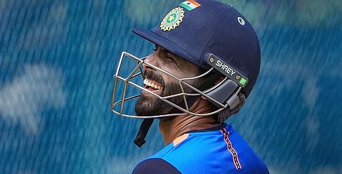 சென்னை சேப்பாக்கம் மைதானத்தில் ஜடேஜா (படங்கள்)