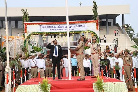 தூத்துக்குடியில் குடியரசு  நாள் விழா: மாவட்ட ஆட்சியர் தேசியக் கொடி ஏற்றினார்!