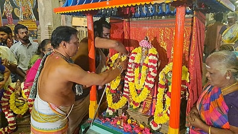 எட்டுக்குடி முருகன் கோயிலில் திருக்கல்யாணம்