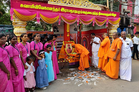சுவாமி விவேகானந்தா் ராமநாதபுரம் வருகை தினம்