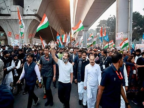 உ.பி.யில்  நுழையும் ராகுல் காந்தியின் நடைப்பயணம்! 