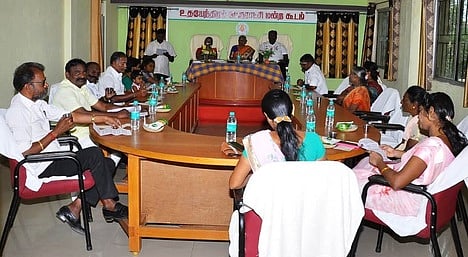 உதயேந்திரம் பேரூராட்சி மன்ற கூட்டம்