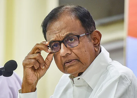 ப. சிதம்பரம்  (கோப்புப் படம்)