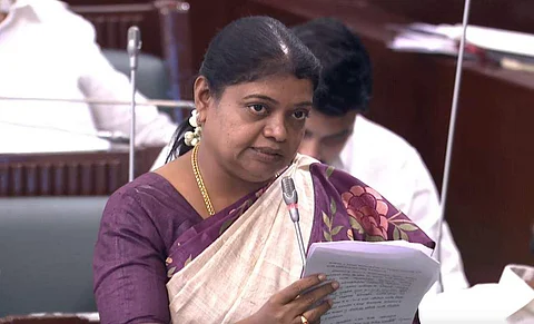 சமூக நலன், மகளிர் உரிமைத் துறை அமைச்சர் கீதாஜீவன் (கோப்புப்படம்)