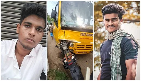 விக்னேஷ்-வேன் மீது மோதிய இருசக்கர வாகனம்-ஜெகநாதன்