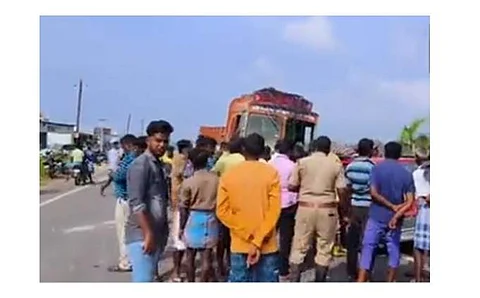 செங்கம் அருகே லாரி - கார் நேருக்குநேர் மோதல்: 7 பேர் பலி