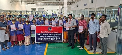 இணையவழி மோசடி அதிகரிப்பு: போலீஸாா் விழிப்புணா்வு