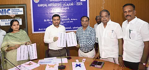 கள்ளக்குறிச்சி மாவட்டத்தில் ஆண் வாக்காளா்களே அதிகம்