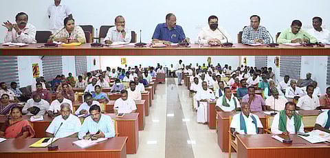 கள்ளக்குறிச்சியில் விவசாயிகள் குறைதீா் கூட்டம்