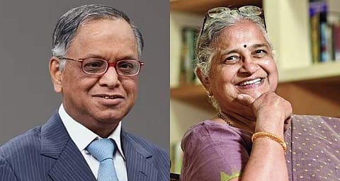 நாராயண மூர்த்தி 90 மணி நேரம் உழைக்கிறார்: சுதா மூர்த்தி
