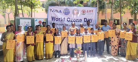 ஓசோன் தின விழிப்புணா்வு முகாம்