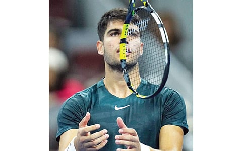 சீனா ஓபன்: அல்கராஸ் அதிர்ச்சித் தோல்வி