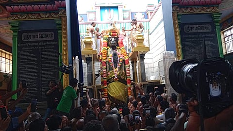 நாமக்கல் ஆஞ்சனேயர் கோயில் திருக்குட நன்னீராட்டு பெருவிழா