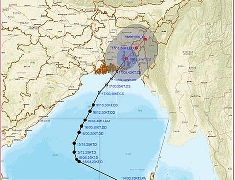 கரையைக் கடந்தது மிதிலி புயல்!