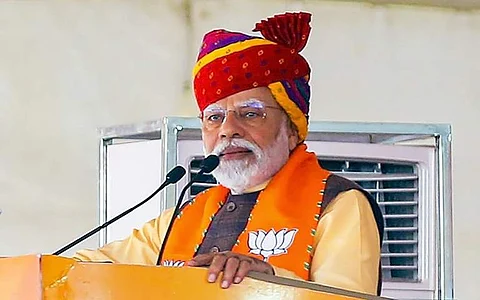 பெண்களுக்கு எதிரான வன்முறைகளுக்கு காங்கிரஸ் அரசே பொறுப்பு: பிரதமர் மோடி