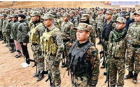 மணிப்பூர் ஆயுதக்  குழு  ஐக்கிய தேசிய விடுதலை முன்னணி (யு.என்.எல்.எஃப்).