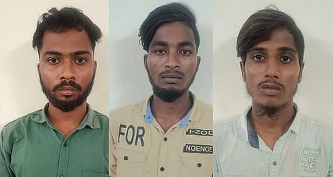 கஞ்சா விற்பனை: 3 இளைஞா்கள் கைது