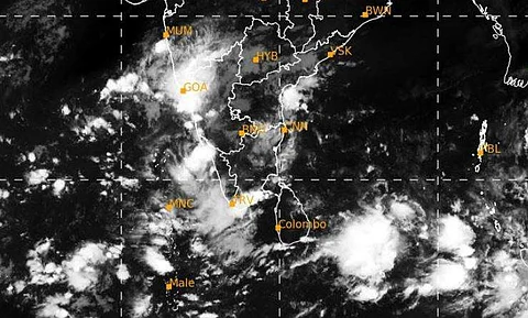அரபிக் கடலில் உருவானது காற்றழுத்த தாழ்வுப் பகுதி!