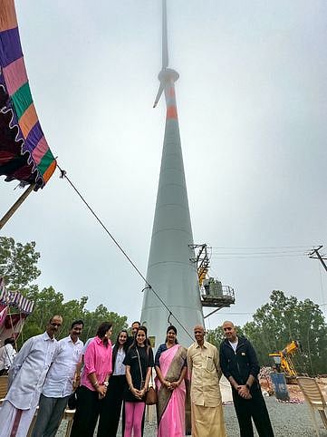 ரூ.5 கோடியில் மின்சார காற்றாலை நன்கொடை