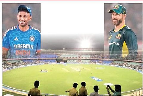 தொடரை வெல்லும் முயற்சியில் இந்தியா- ஆஸ்திரேலியாவுடன் இன்று 4-ஆவது டி20