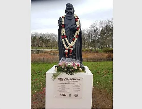 பிரான்சின் செர்ஜியில் திருவள்ளுவர் சிலை; நமது கலாசாரப் பிணைப்புகளுக்கு அழகான சான்று: மோடி பெருமிதம்