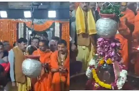வழிபாட்டில் முதல்வர் மோகன் யாதவ்