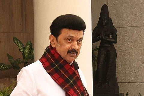 தில்லி செய்தியாளர் சந்திப்பில் முதல்வர் ஸ்டாலின் | PTI