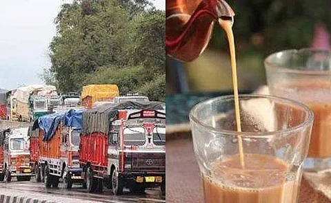 தேசிய நெடுஞ்சாலையில் ஓட்டுநர்களுக்கு இலவச தேநீர்!