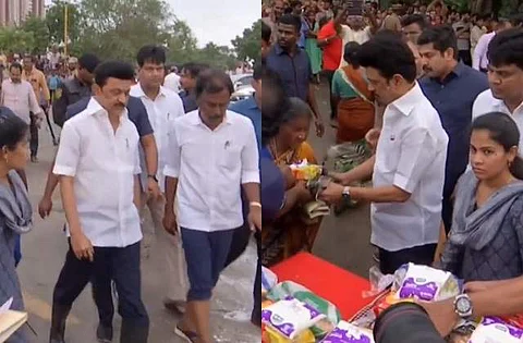 கொளத்தூரில் முதலவர் மு.க. ஸ்டாலின்
