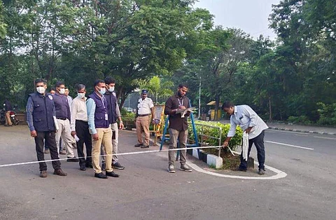 ஆளுநர் மாளிகை அருகே என்ஐஏ அதிகாரிகள் ஆய்வு!