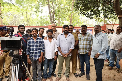 நித்திலன் சுவாமிநாதன் இயக்கத்தில் விஜய்சேதுபதி: படப்பிடிப்பு துவக்கம்