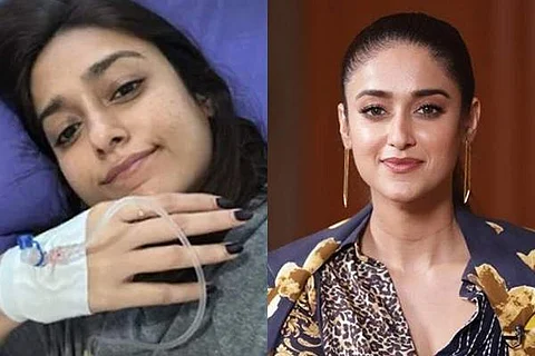நடிகை இலியானா மருத்துவமனையில் அனுமதி