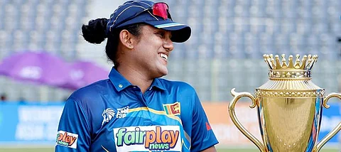 இலங்கை கேப்டன் சமரி அத்தபத்து (கோப்புப் படம்)