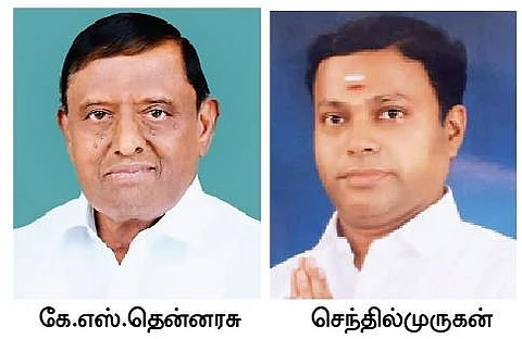 அதிமுக அணிகளின் வேட்பாளா்கள் அறிவிப்பு: இபிஎஸ் அணி-கே.எஸ்.தென்னரசு, ஓபிஎஸ் அணி-செந்தில்முருகன்