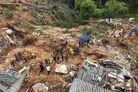 பிரேசில்: வெள்ளம், நிலச்சரிவில் சிக்கி பலியானோர் எண்ணிக்கை 48ஆக உயர்வு!