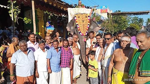 சுப்பிரமணிய சுவாமி திருக்கோயிலில்  மாசித்திருவிழா கொடிப்பட்ட வீதி உலா