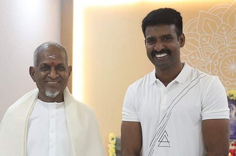 'என் அப்பா, அம்மா செய்த புண்ணியம்..’: இளையராஜா குறித்து நடிகர் சூரி