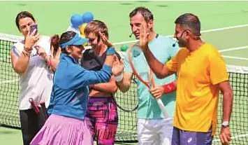 டென்னிஸ்: விடைபெற்றாா் சானியா மிா்ஸா: தொடங்கிய இடத்திலேயே நிறைவு