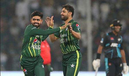 நியூஸி.க்கு எதிரான டி20 தொடா்: வெற்றியுடன் தொடங்கியது பாக்.