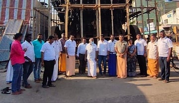 திருச்செங்கோடு வைகாசி தோ்த் திருவிழா குறித்த ஆலோசனைக்கூட்டம்