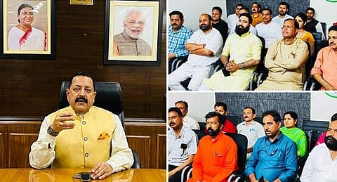 மனதின் குரல் 100-வது நிகழ்ச்சியை திருவிழாவாக கொண்டாட வேண்டும்: மத்திய அமைச்சா் ஜிதேந்திர சிங்