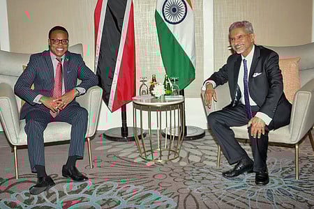 கரீபியன் நாடுகளின் அமைச்சா்களுடன் ஜெய்சங்கா் சந்திப்பு