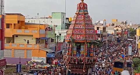 ஸ்ரீபெரும்புதூர்: விமரிசையாக நடைபெற்ற ராமானுஜரின் திருத்தேர்  உற்சவம்