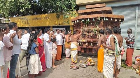 திருச்செங்கோடு வைகாசி தோ்த் திருவிழா தொடக்கம்