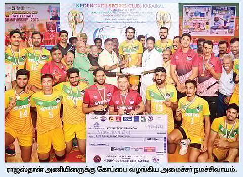 வாலிபால்: ரயில்வேஸ், ராஜஸ்தான் சாம்பியன்