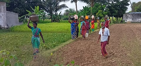 குடிநீா் பிரச்னையால் கிராம மக்கள் அவதி