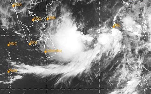 ஆழ்ந்த காற்றழுத்த தாழ்வு மண்டலமாக வலுப்பெற்றது!