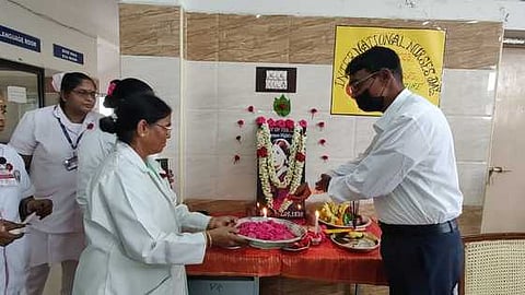 உலக செவிலியா் தின கொண்டாட்டம்