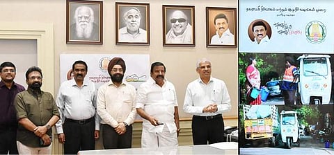 திடக்கழிவு மேலாண்மை குறித்த விழிப்புணர்வு குறும்படங்கள்:  அமைச்சர் கே.என்.நேரு வெளியிட்டார்!